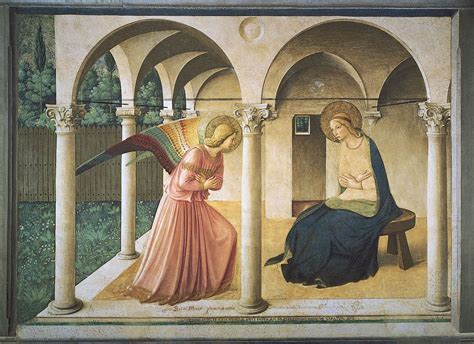 The Annunciation by Fra Angelico; A Divine Interplay of Light and Perspective