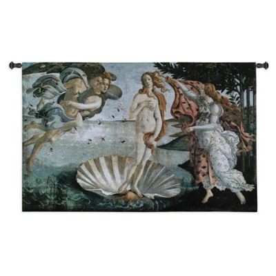 The Birth of Venus a Timeless Tapestry of Renaissance Ideals and Sensuous Beauty!