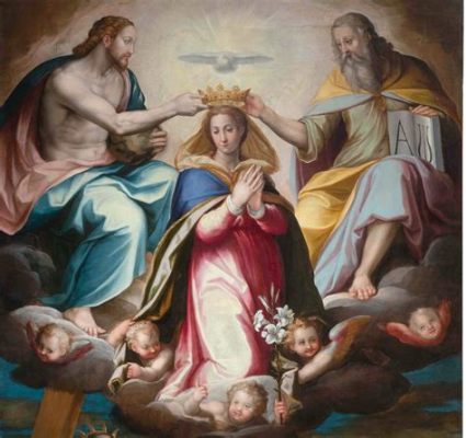  The Coronation of the Virgin: A Triumphant Symphony of Light and Gold