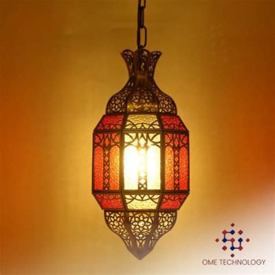 The Mosque Lamp: A Glittering Tapestry of Light and Geometric Precision!